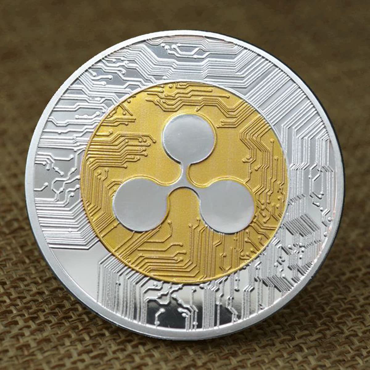 Amazon.com: Ripple Coin XRP Cryptocurrency Coin, Collector's